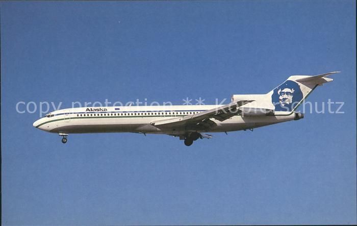 Flugzeuge Zivil Alaska Airlines Boeing 727-227 N308AS