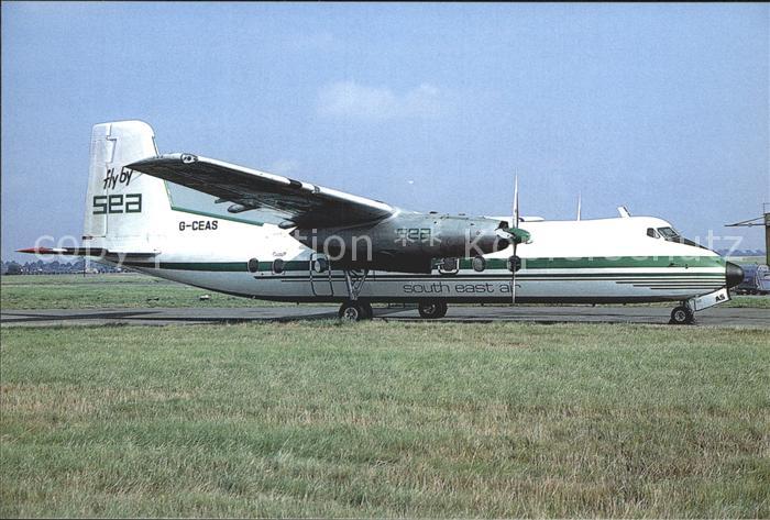 Flugzeuge Zivil South East Air HP Herald G-CEAS cn 186