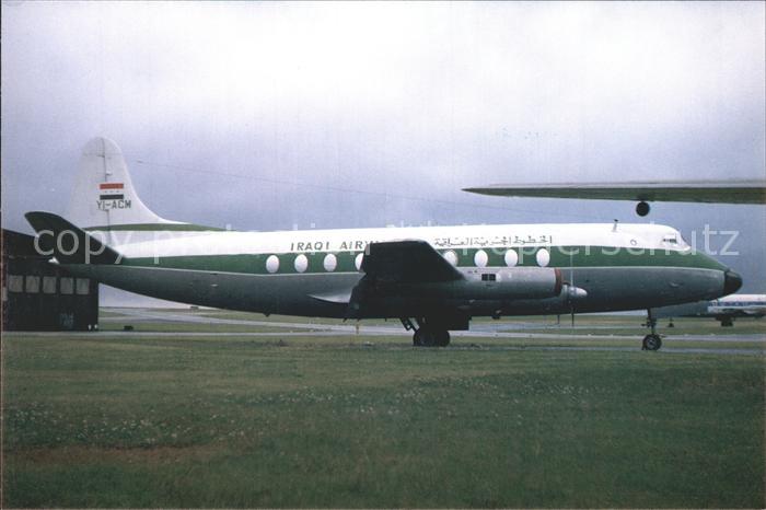 Flugzeuge Zivil Iraqi Airways Viscount 735 YI-ACM c/n 69