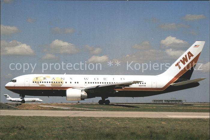 Flugzeuge Zivil TWA B-767. 231 ER N604 TW c/n 22567