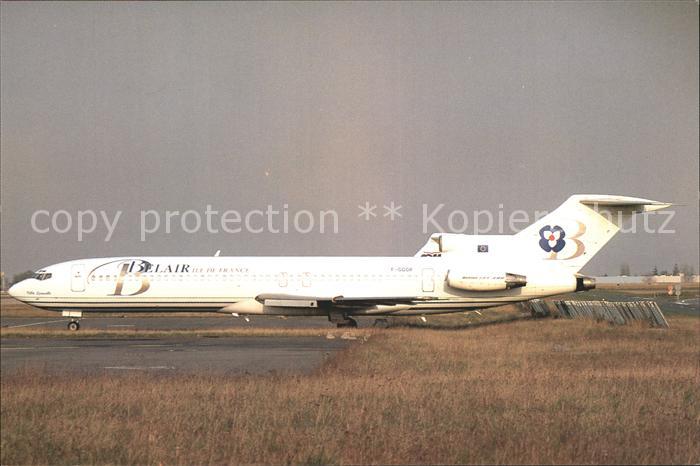 Flugzeuge Zivil Belair Ile-de-France B-727-2H3 advanced F-GGGR c/n 20822