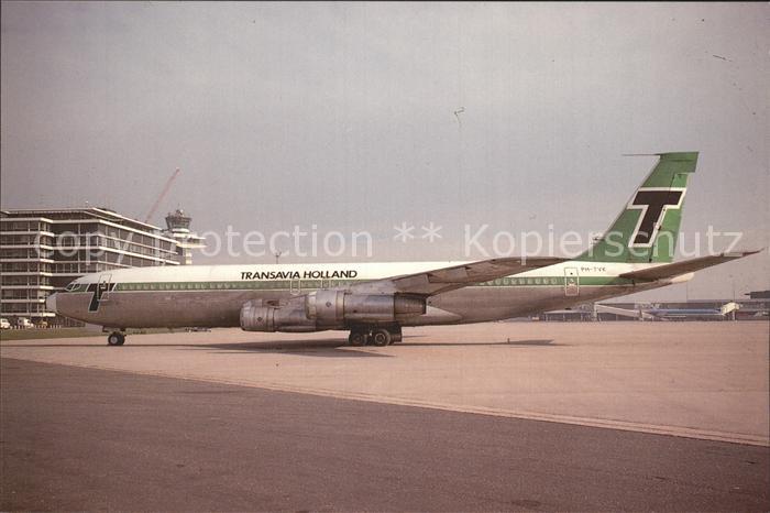 Flugzeuge Zivil Transavia Holland Boeing 707 PH-TVK