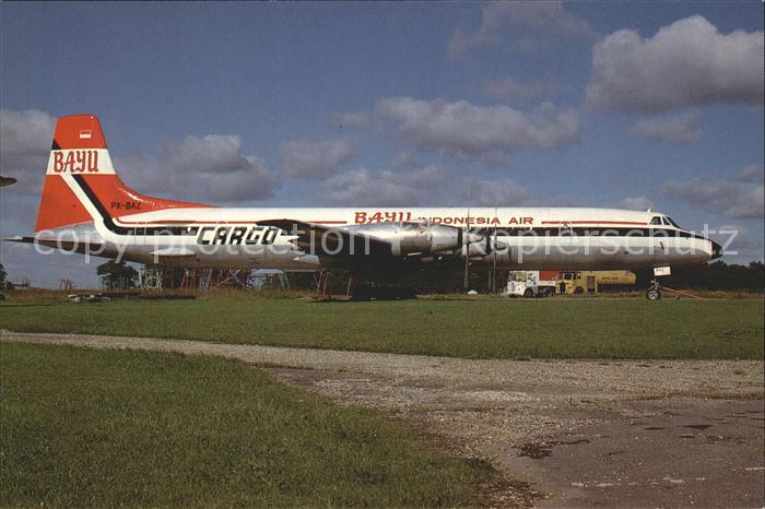 Flugzeuge Zivil Canadair CL-44-D4-1 Bayu Indonesia Air PK-BAZ