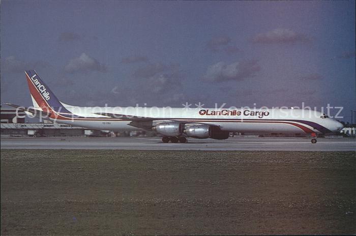 Flugzeuge Zivil Lan Chile Cargo CC-CDU DC8