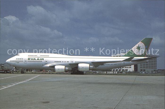 Flugzeuge Zivil N403EV B747 Eva Air
