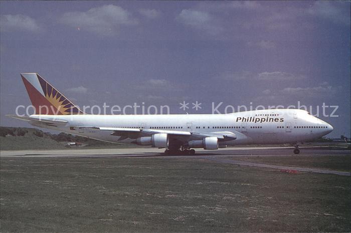 Flugzeuge Zivil EI-BZA B747 Pal Philippines