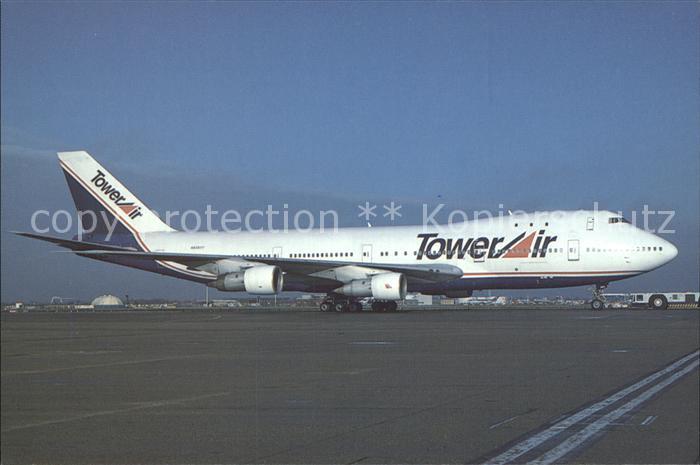 Flugzeuge Zivil Tower Air N606 B747