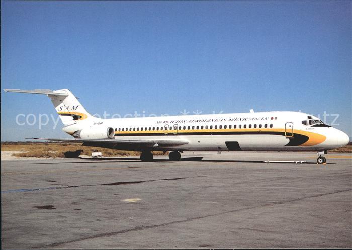 Flugzeuge Zivil Servicios Aaerolineas Mexicanas DC-9-32 XA-SHR c/n 47284