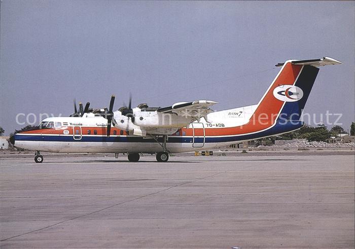 Flugzeuge Zivil Yemenia Dash 7 70-ADB