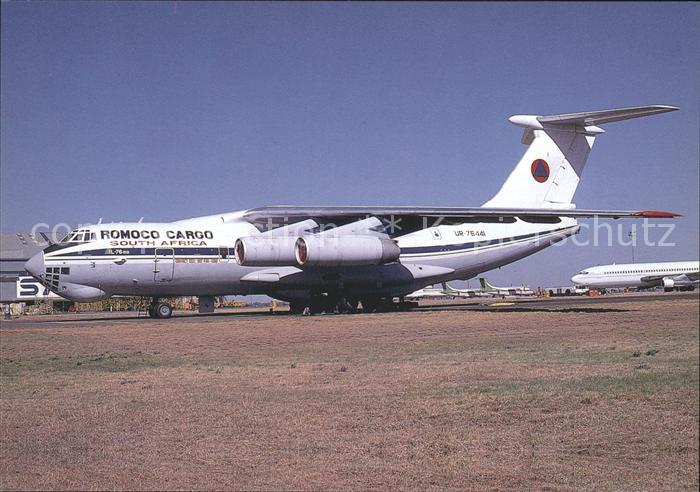 Flugzeuge Zivil Romoco Cargo South Africa Ilyshin 76 UR-76441