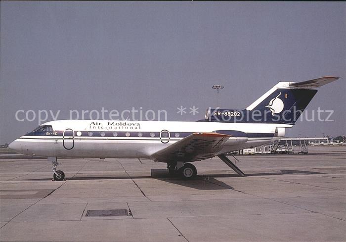 Flugzeuge Zivil Air Moldova Inernational Yakovlev 42 ER-88202