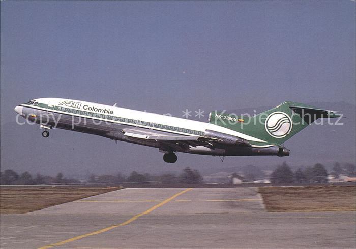 Flugzeuge Zivil SAM Colombia Boeing 727-21 HK-3396X c/n 18997/235