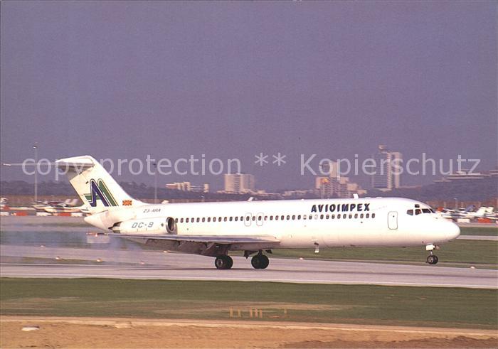 Flugzeuge Zivil Avioimpex McDonnell Douglas DC-9-33F Z3-ARA c/n 47530/624