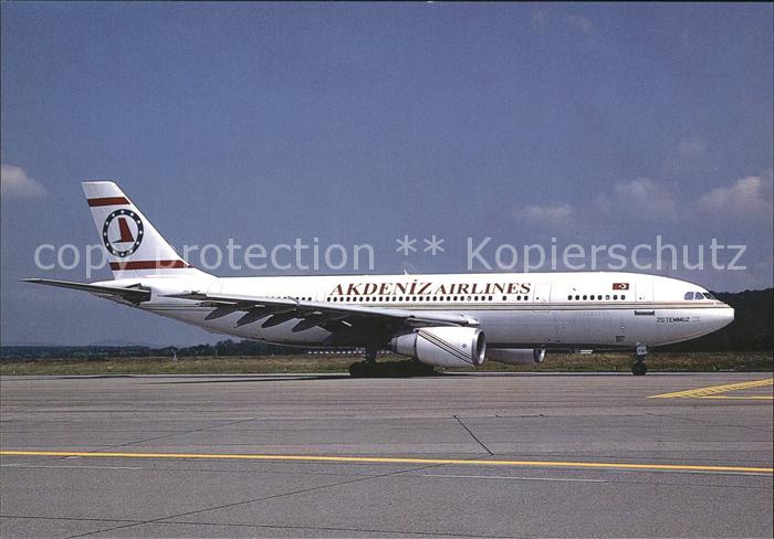 Flugzeuge Zivil Akdeniz Airlines Airbus A300B4-103 TC-TKC c/n 91