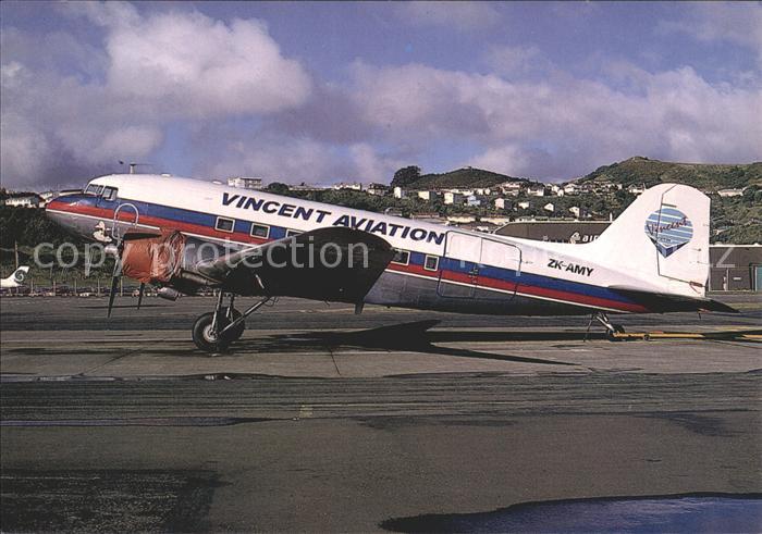 Flugzeuge Zivil Vincent Aviation Douglas DC-3C ZK-AMY c/n 13506