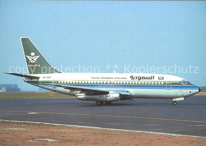 Flugzeuge Zivil Saudi Arabian Airlines Boeing 737-268