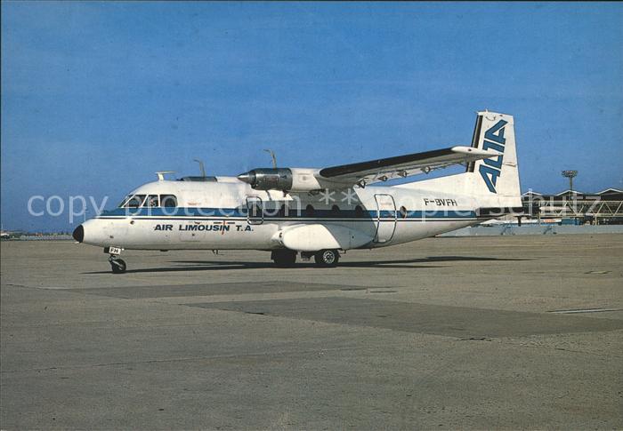 Flugzeuge Zivil Air Limousin Nord 262 F-BVFH