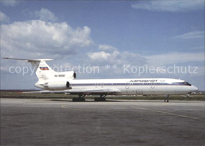 Flugzeuge Zivil Tupolev TU 154M RA-85661 cn 811 Aeroflot