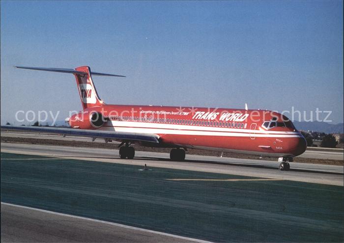 Flugzeuge Zivil Trans World Airlines TWA McDouglas MD-83 N9408