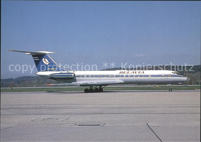 Flugzeuge Zivil Belavia Belarussian Airlines Tupolev 134A EW-65754 c/n 62154