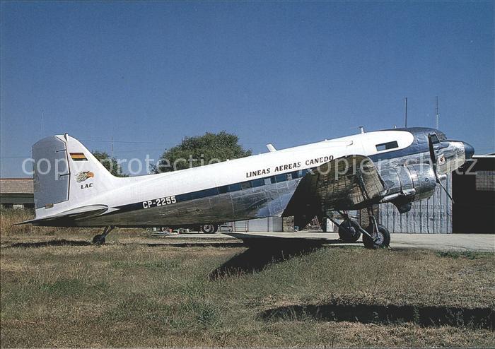 Flugzeuge Zivil Lineas Aereas Canedo DC-3C CP-2255 c/n 25951