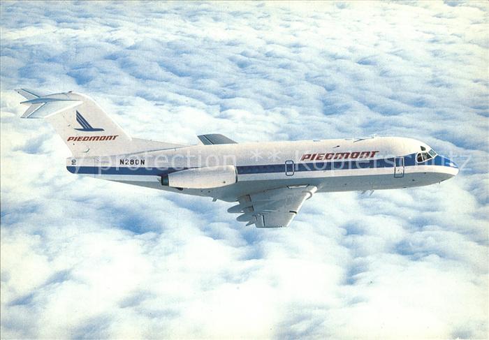 Flugzeuge Zivil Piedmont Airlines Fokker F28 Mk1000 N280N