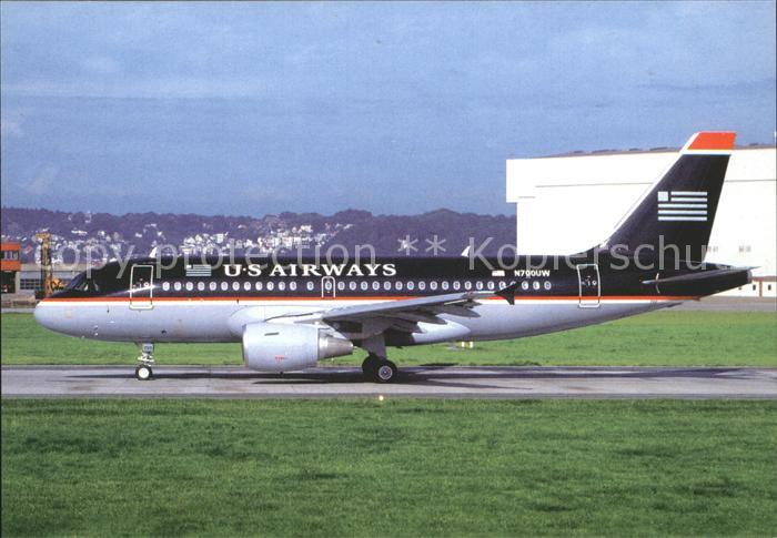 Flugzeuge Zivil US Airways Airbus A319-112 N700UW c/n 8