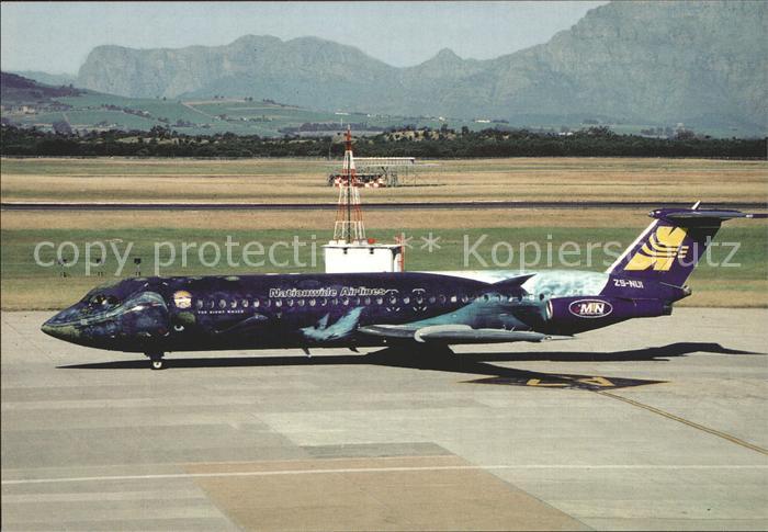 Flugzeuge Zivil Nationwide Airlines BAC 1-11-537 GF ZS-NUI c/n 258
