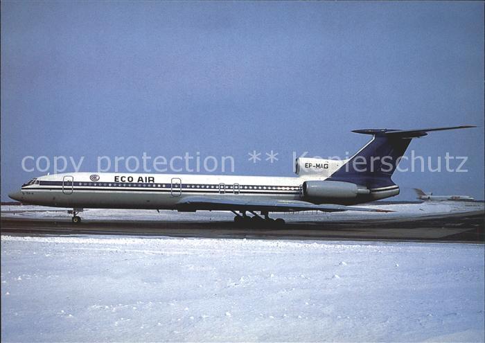 Flugzeuge Zivil Eco Air TU 154M EP-MAG