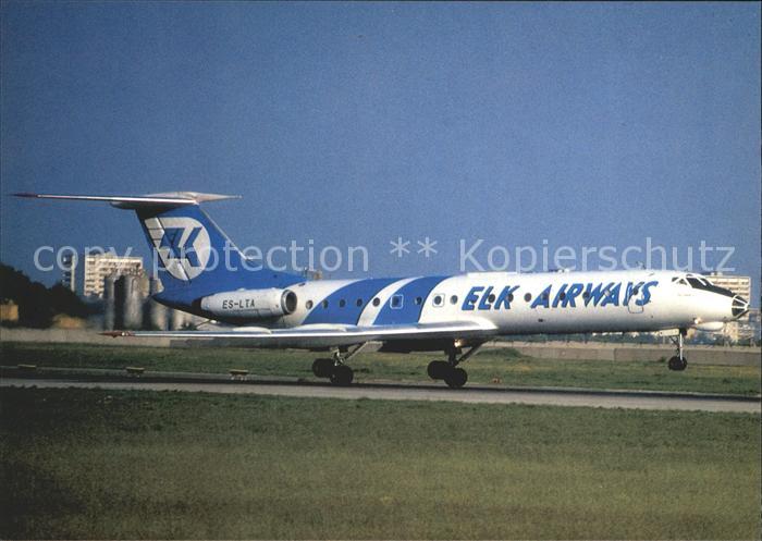 Flugzeuge Zivil ELK Airways TU134 ES-LTA