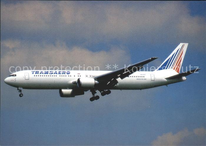 Flugzeuge Zivil Transaero Airlines B767-241 ER N601LF c/n 28206