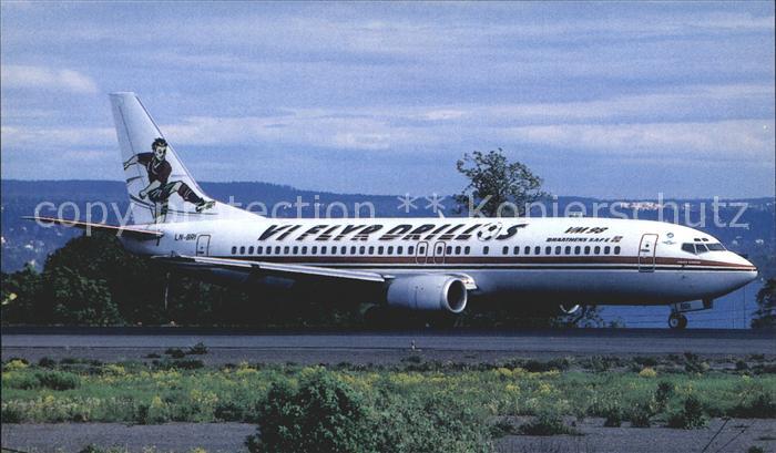 Flugzeuge Zivil Braatens SAFE B737-405 LN-BRI c/n 24644/1938