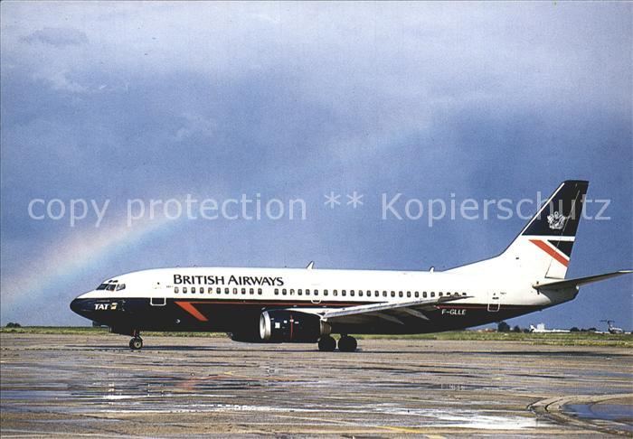 Flugzeuge Zivil TAT British Airways Boeing 737.300 F-GLLE