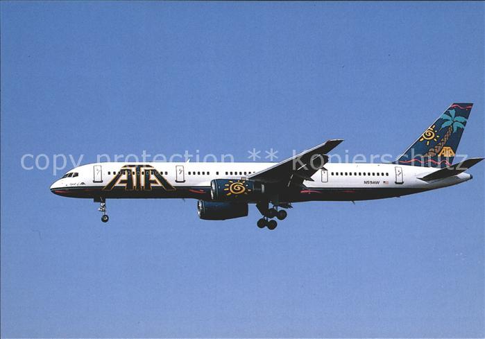 Flugzeuge Zivil ATA Boeing B. 757 American Trans Air N59AW