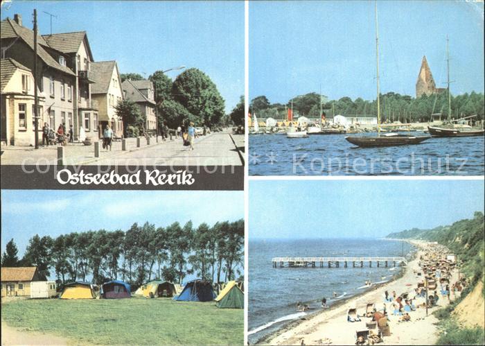 Rerik Ostseebad mit Hafen Strand Camping
