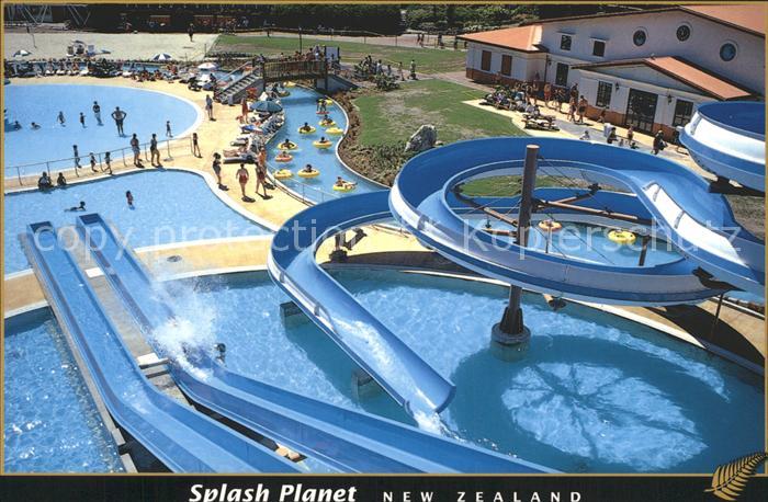 Hastings Hawke s Bay Splash Planet Schwimmbad mit Rutschbahn