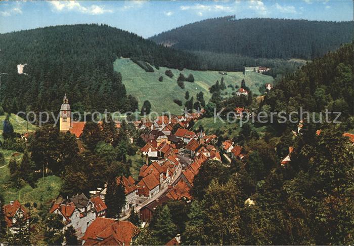 Wildemann Harz Goslar Niedersachsen Fliegeraufnahme