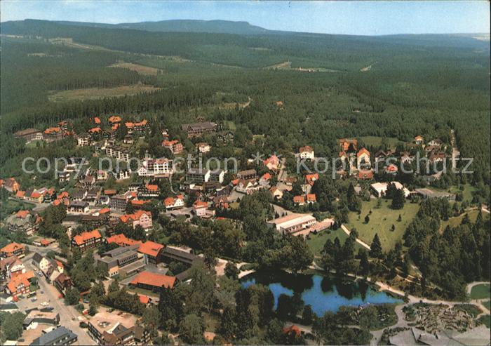 Braunlage Harz Fliegeraufnahme