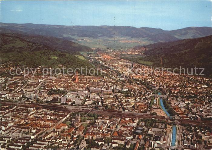 Freiburg Breisgau Fliegeraufnahme