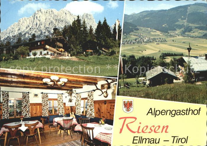 Ellmau Tirol Alpengasthof Riesen