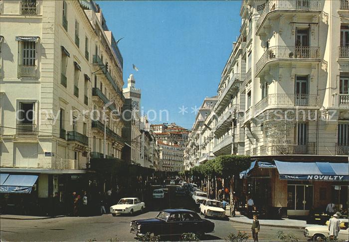 Alger Algerien Rue L arbi Ben M`Hidi