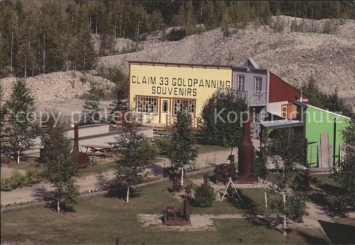 Dawson City Claim 33 Goldpannign Souvenirs