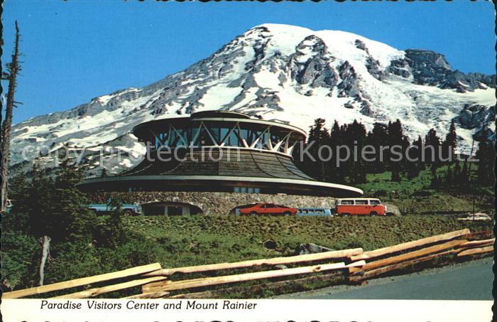 Mount Rainier National-Park Paradise-Visitors-Center