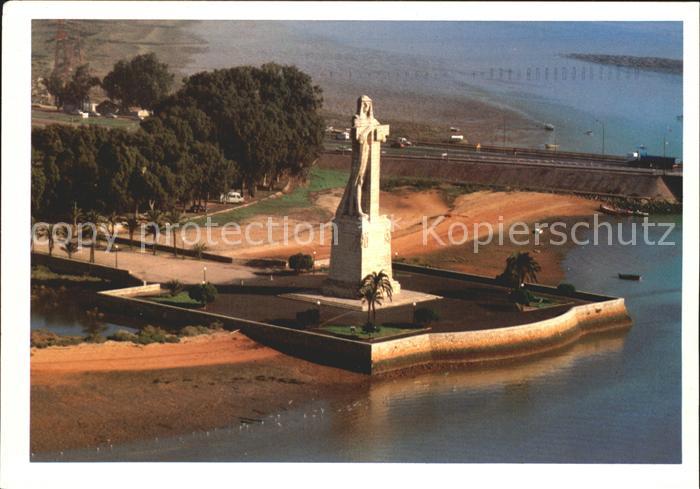 Huelva Fliegeraufnahme Monuemento a Cristobal Colon