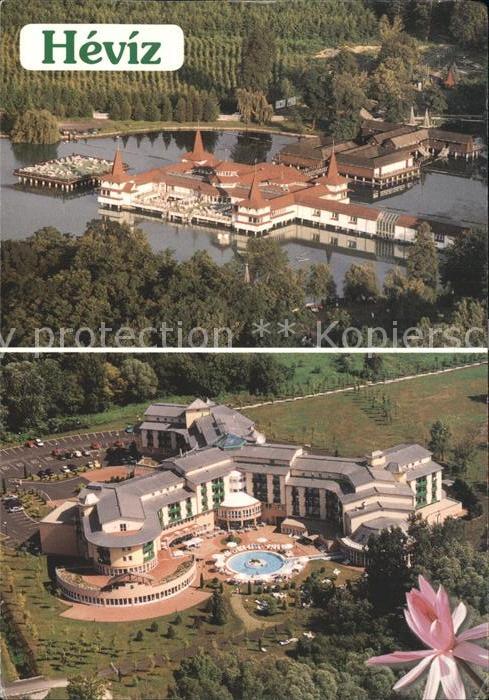 Heviz Fliegeraufnahme Thermalbad