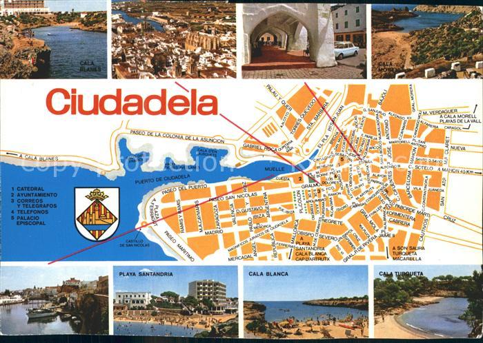 Ciudadela mit Lageplan