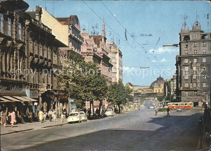 Plzen Pilsen Strassenpartie