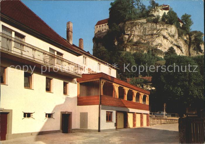 Pottenstein Oberfranken Gasthaus Wagner Braeu