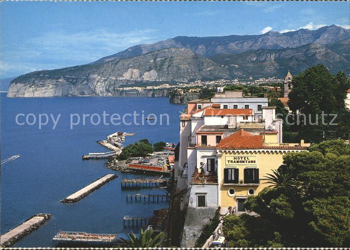 Sorrento Campania mit Hotel Tramontana