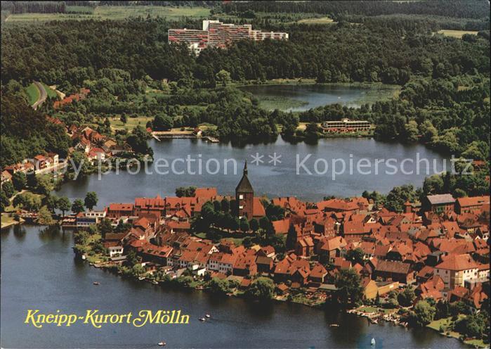 Moelln Lauenburg Fliegeraufnahme